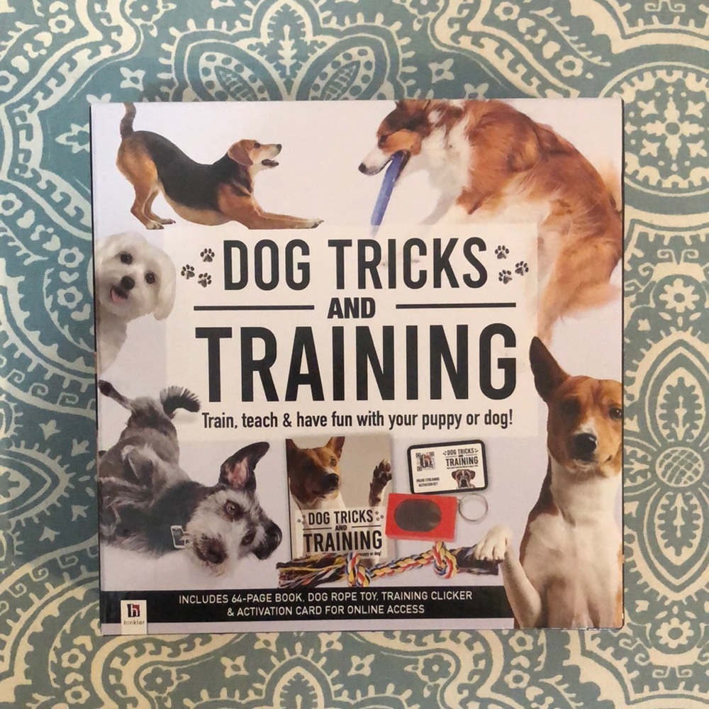 New in Box! Dog Tricks and Training Kit